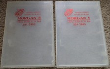 Pair of 2 Vintage Sega Game Cartridge Rental Cases