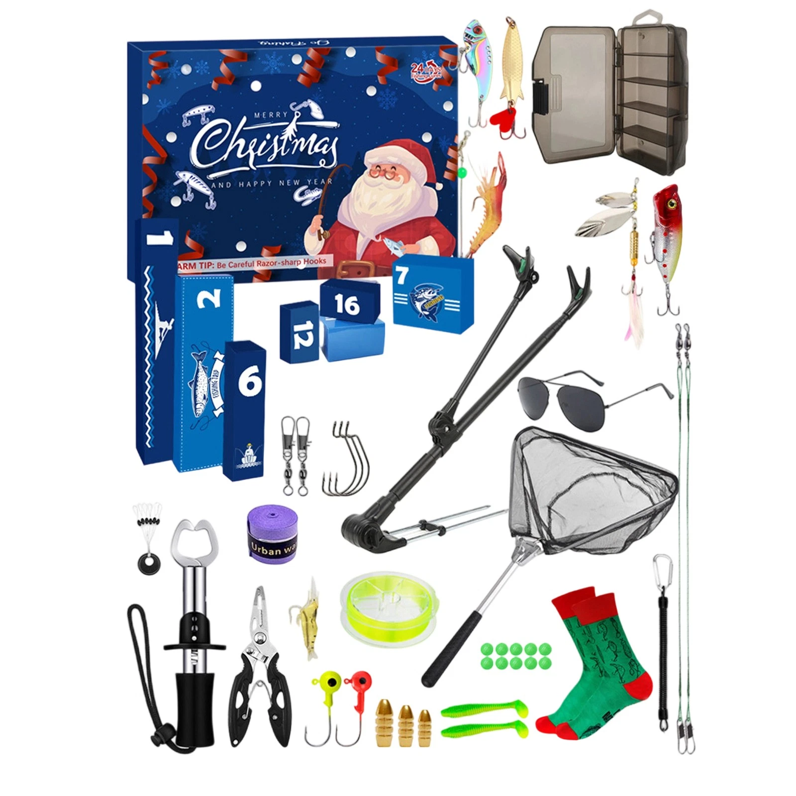 24Pcs Blind Boxes Lure Fishing Blind Box Set: Full Water Layer Minnow Lures