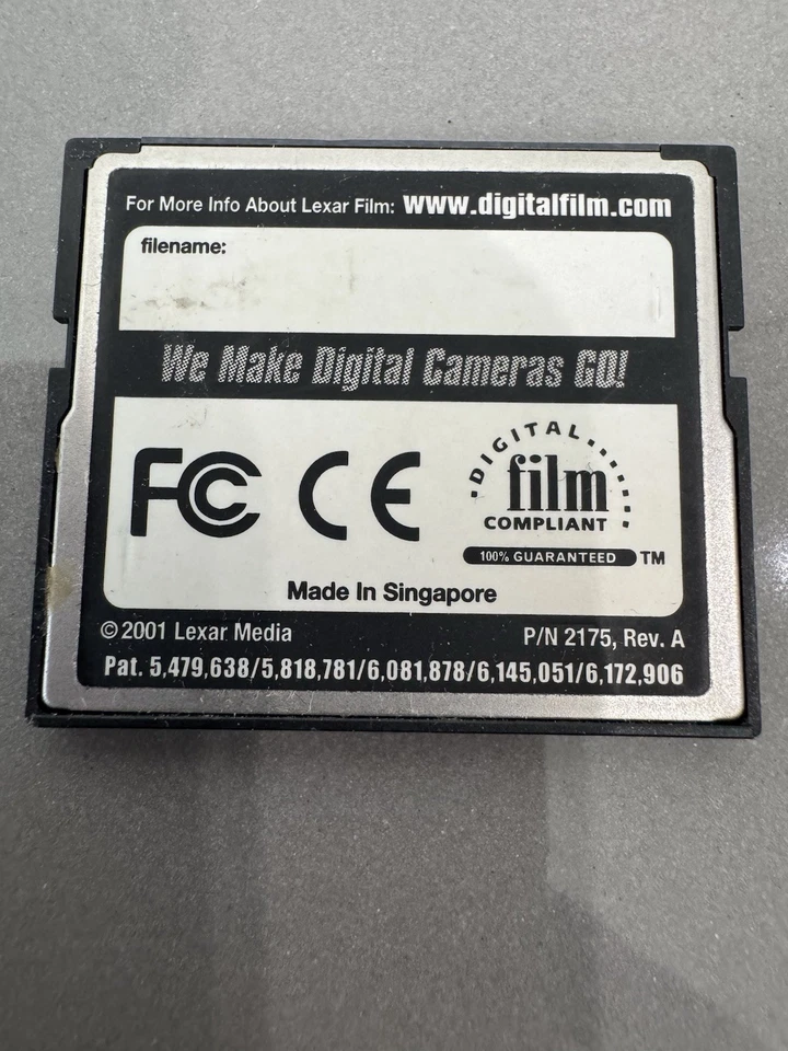 Lexar Media 64 MB 12X High-Speed CompactFlash Card - Image 3 of 4