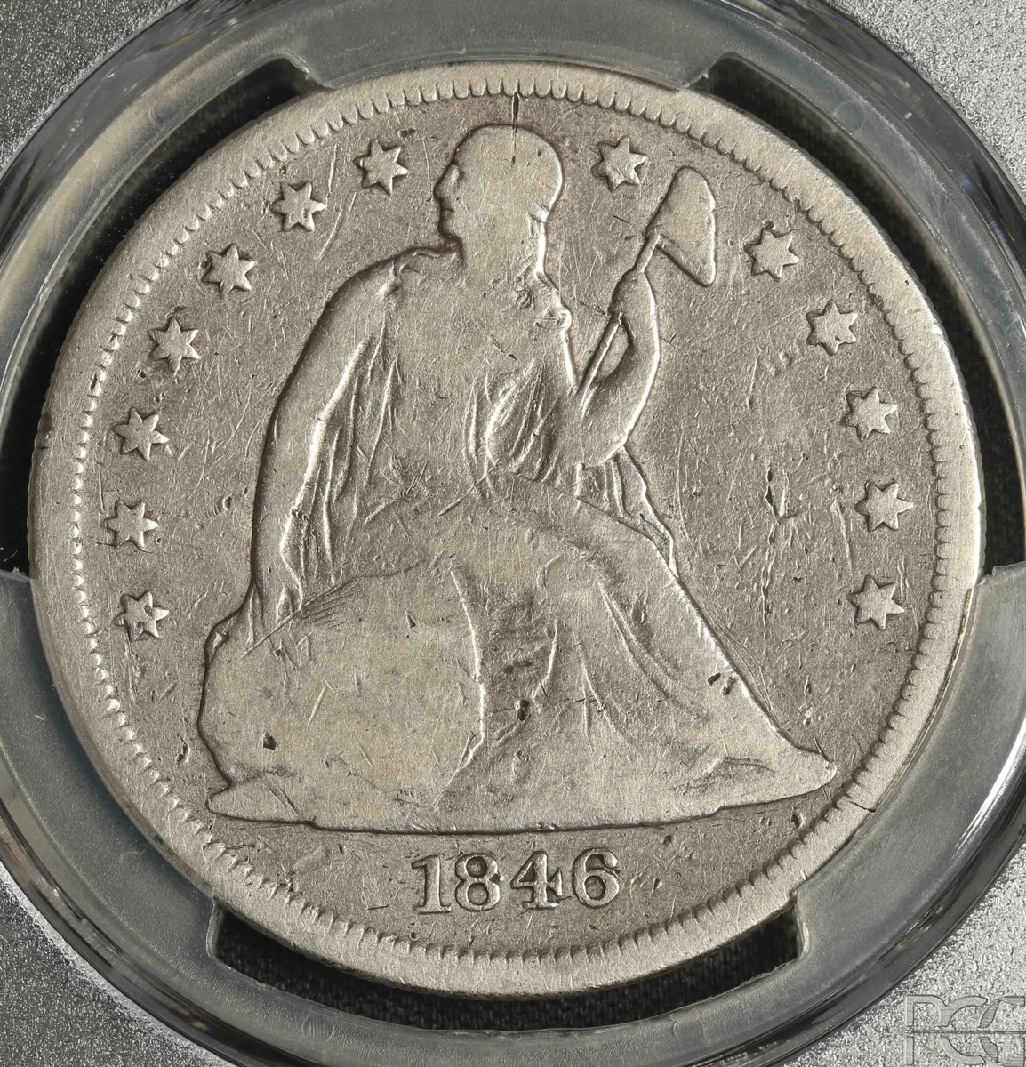 シルバー 4ドア冷蔵庫 1846 Year Seated Liberty US Dollars (1840-1873) for sale | eBay