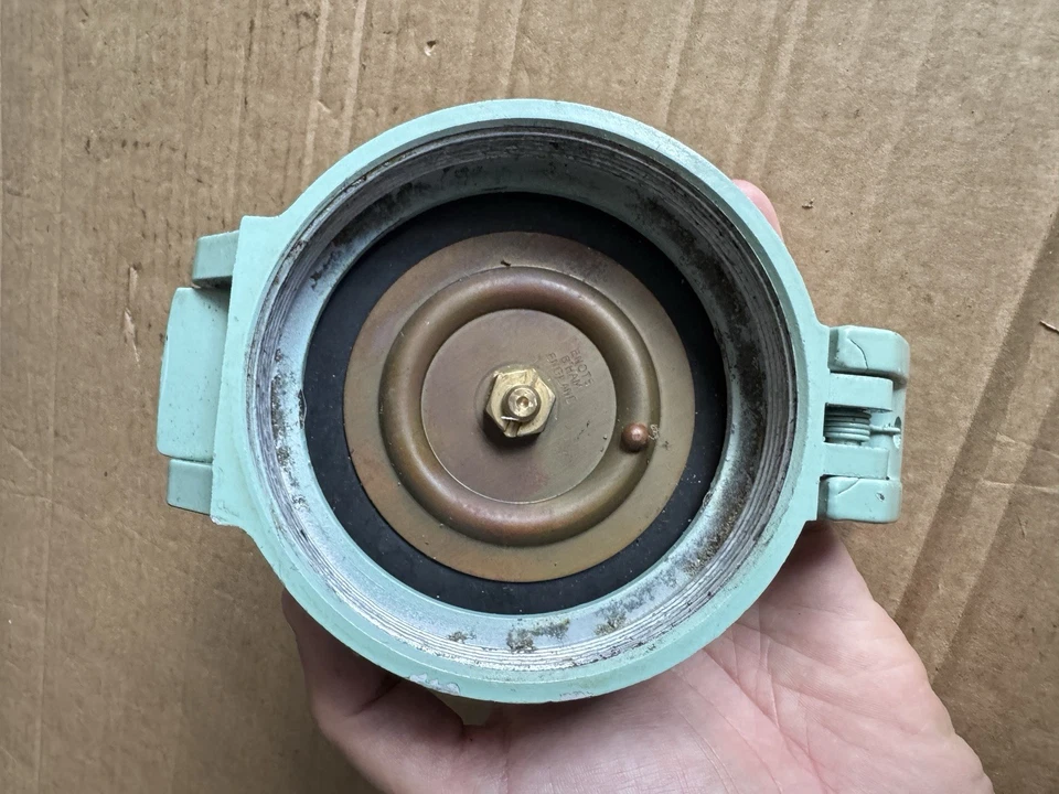 Vintage Enots 4" Alloy Filler Cap Fuel Oil Special Jaguar D type AC Cobra GT40 - Image 4 of 4