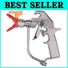 5000 PSI Spray Gun with 517 Tip, Silver