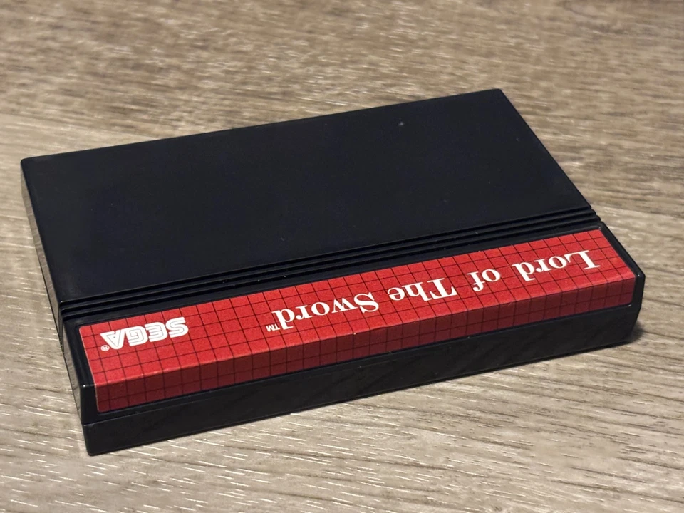 Lord of the Sword Sega Master System Completo CIB Limpio y Probado Auténtico Foto 2 de 4