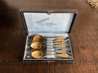 Vintage Gold Plated Nils Ohlsson Guldsmed Sandgardsgatan Spoon Set — photo 2
