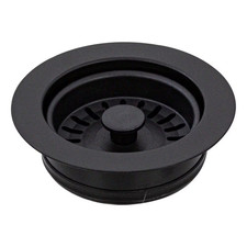 3.5 In. Plastic Disposal Strainer in Anthracite