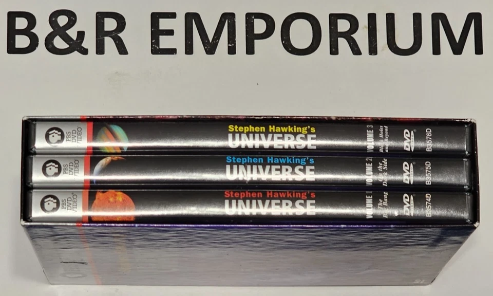 Stephen  Hawking's Universe 3-DVD Box Set  - Big Bang + Dark Side + Black Holes - Image 3 of 4