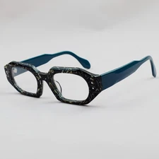Square Reading Glasses Acetate Eyeglasses Thick Frames Trend Fashion Men Women