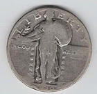1930 Standing Liberty Quarter Silver Circulated Uncertified US Coin