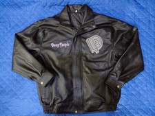 Deep Purple  Beautiful Leather bomber jacket All sizes