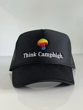 Camp High Collective “Apple Style”  Mushroom Logo Trucker Hat