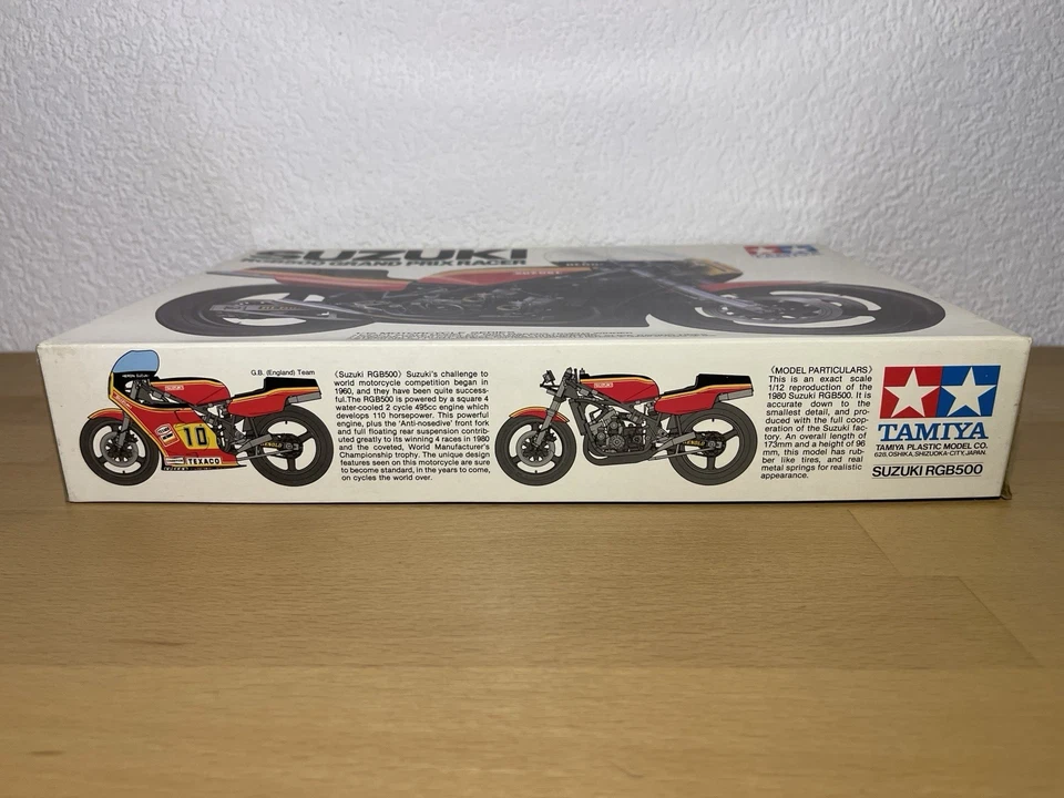 TAMIYA SUZUKI RGB500. Item14003 Vintage 1/12 from Japan OVP - Bild 2 von 4