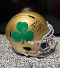 RILEY LEONARD signed NOTRE DAME FIGHTING IRISH Full Size Rep Helmet w/ COA PSA