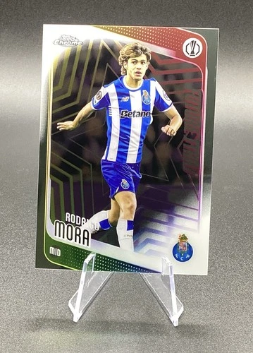 2025-26 Topps Chrome UEFA Club Competitions RODRIGO MORA FUTURE STARS #83