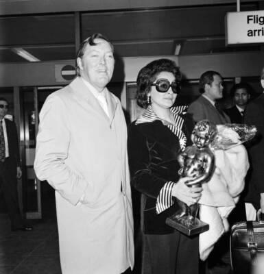 Bill Haley and his wife Martha arrive at Heathrow Airport 15th May- Old Photo