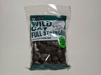 Catfish Charlie Wild Cat Pre Molded Full Stringer Dough Bait in Resealable Bag