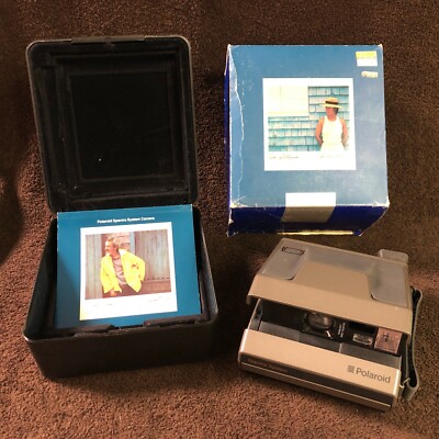 Polaroid Spectra System Instant Film Camera, Case, Manual
