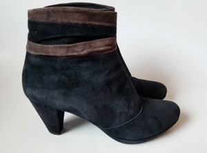 cone heel booties