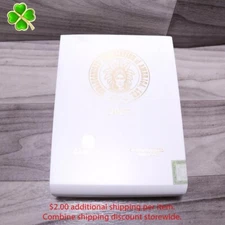 Carrillo TAA 2023 Box-Pressed Toro Empty Wood Cigar Box 7.5" x 5.5" x 2"