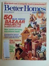 Better Homes and Gardens Magazine September 1984-Bazaar Projects