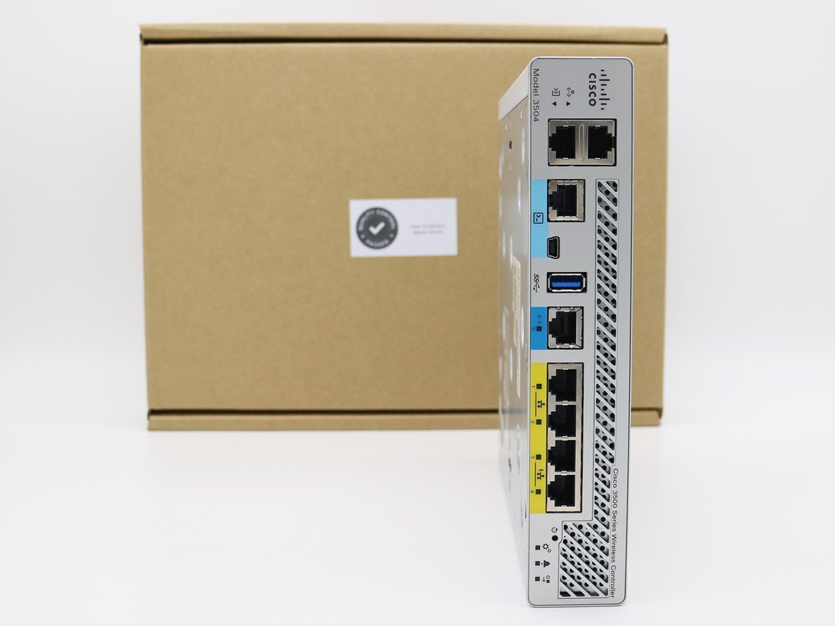 Cisco AIR-CT3504-K9 WLC 3504 Wireless LAN + 150 AP Permanent 