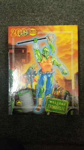 Toxic Crusaders 200 Piece Jigsaw Puzzle 1991 Golden SEALED Beautiful ! Boxed Vtg