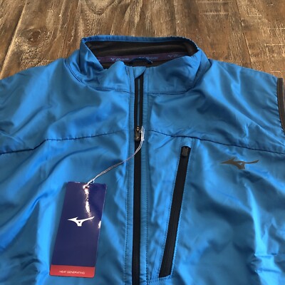 Mizuno Men's Breath Thermo Vest Size M in Swedish Blue | eBay
