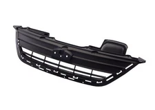 Dark Gray Front Grille Grill Mounting Panel Fit 11-13 Ford Fiesta Sedan New