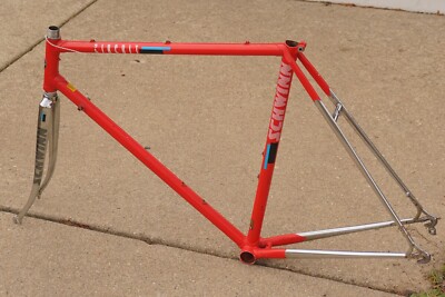 Schwinn Circuit Frameset Vintage 1980s Road Bike Columbus Sl Frame Lug