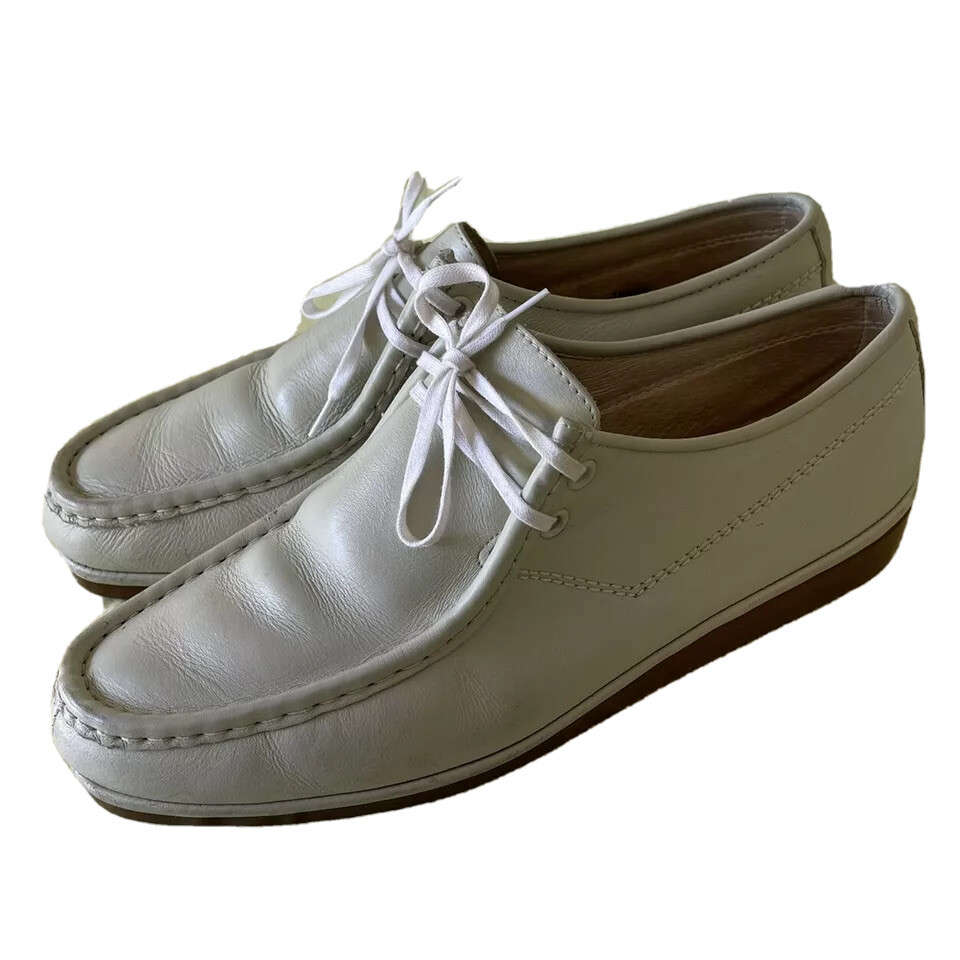 Vintage Moc Toe Shoes Florsheim Idlers EUC Bone Leather | eBay display picture 2