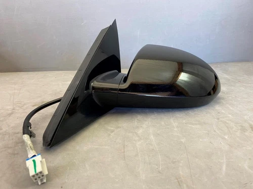 2006-2012 Chevy Impala LH Driver's Left Side View Mirror Black 3 Wire Plug 8555