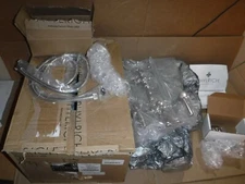 Phylrich 161-54-014 Henri 5 3/4" Double Lever Handle Wall Mount Exposed Tub Fill