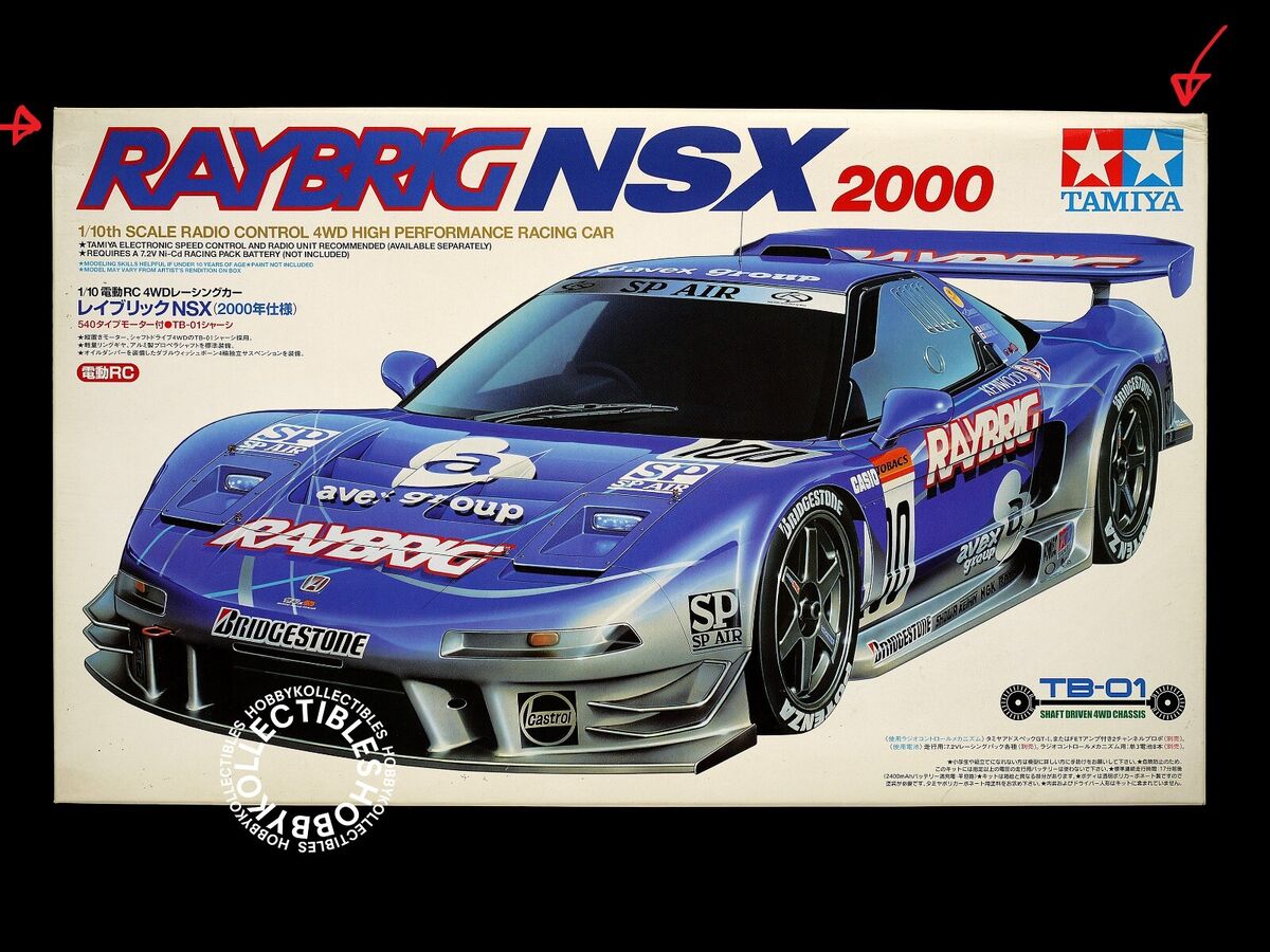 タミヤ 1/10 電動RC 繁く RAYBRIG NSX 2000年仕様 タミヤ 1/10 電動RC 繁く RAYBRIG NSX 2000年仕様