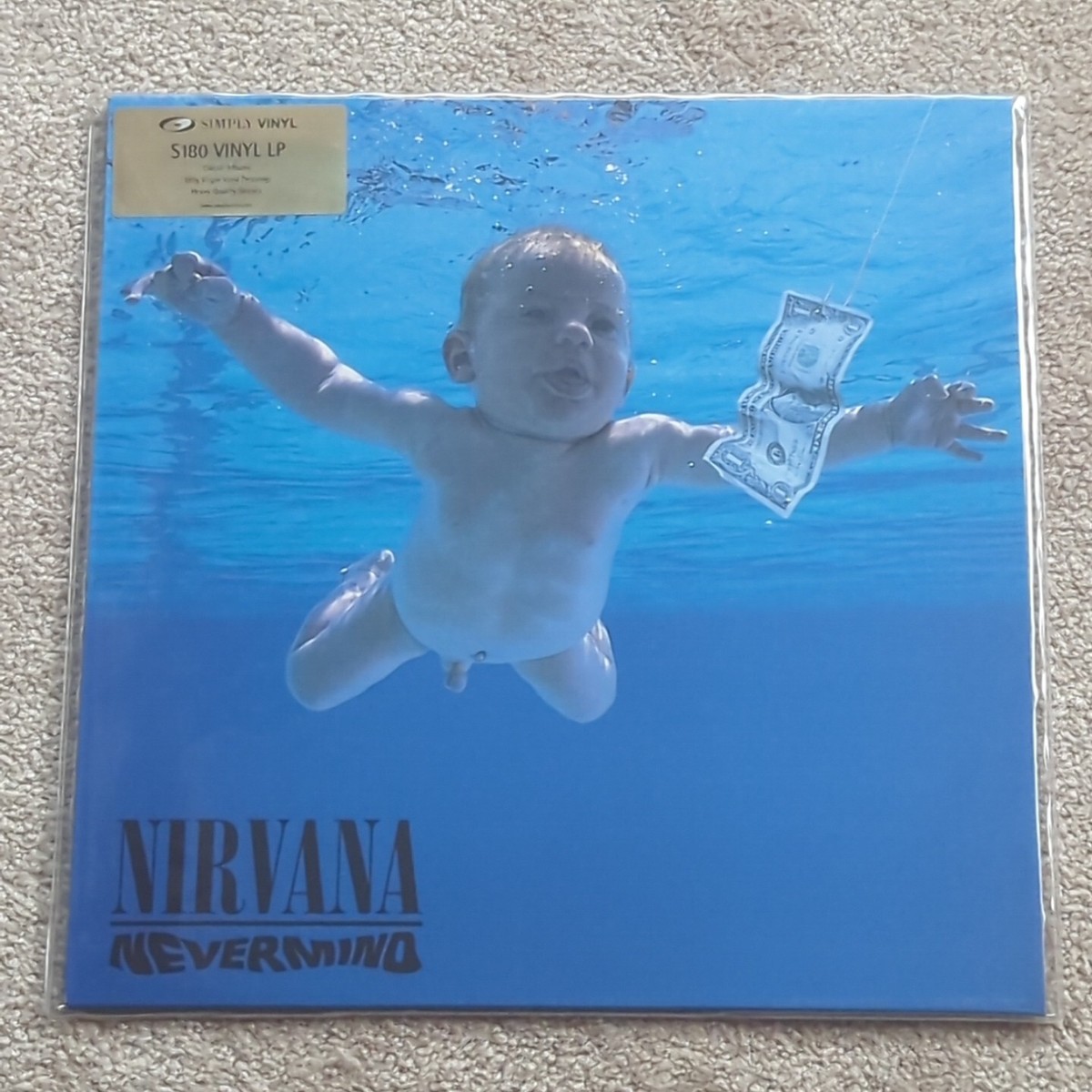 【新品】激レアNirvana Nevermind 180g Vinyl レコード NIRVANA - Nevermind. LP 180g Record. Simply Vinyl UK - New