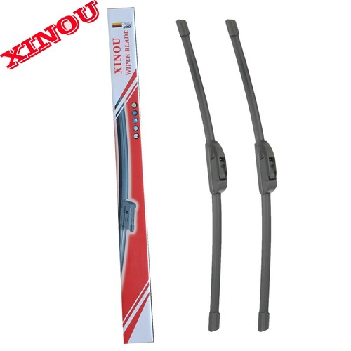 Toyota Highlander 2001-2007 Front Wiper Blade Set U Hook Type Toyota Highlander 2001-2007 Front Wiper Blade Set U Hook Type