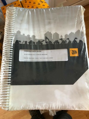 ORIGINAL JCB JS160 DIESELMAX T4 BESITZER TEILEBUCH P/N 9820/0366