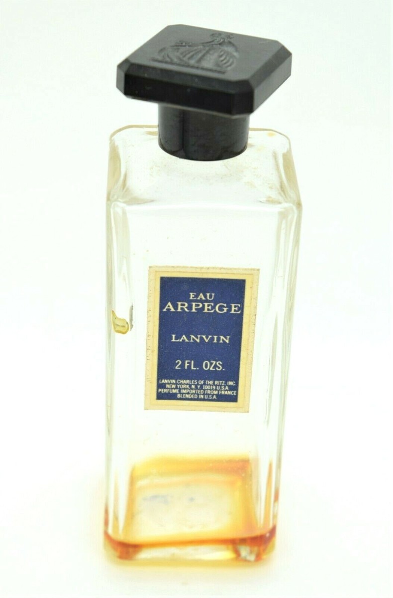 Vintage EAU ARPEGE Perfume Bottle LANVIN Charles of the Ritz