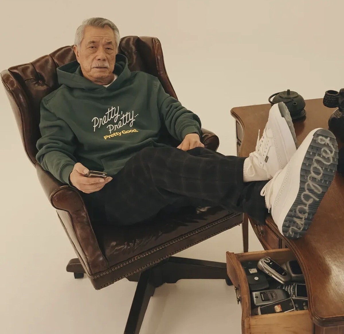 ★24SS★MALBON X CURB YOUR ENTHUSIASM PRETTY GOOD SWEATSHIRT Malbon X Curb Your Enthusiasm Collab Pretty Good Hoodie