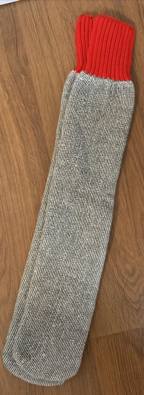 Vintage Lee Thermal Tube Socks Size 9 15 Gray Red Made in USA eBay