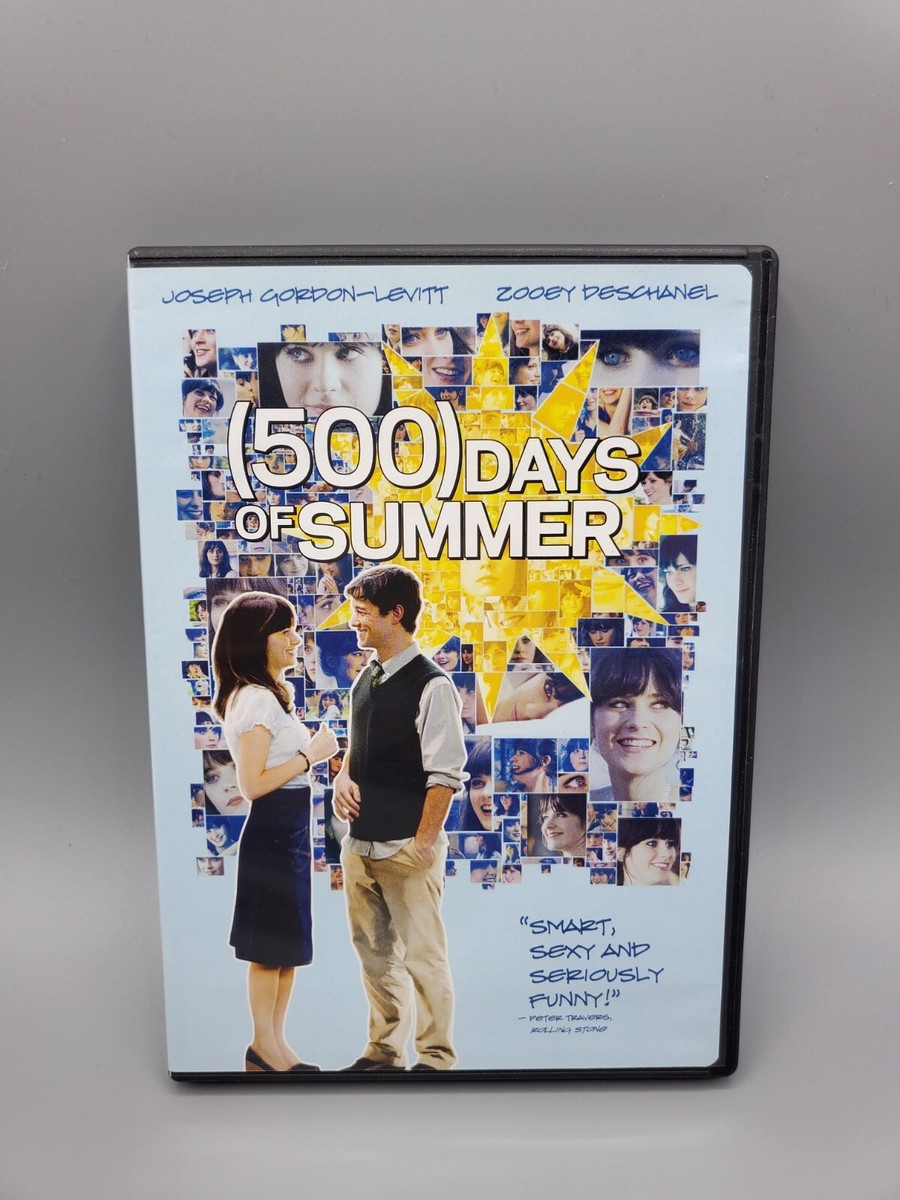 500 Days Of Summer DVD Joseph Gordon-Levitt Zooey Deschanel | eBay
