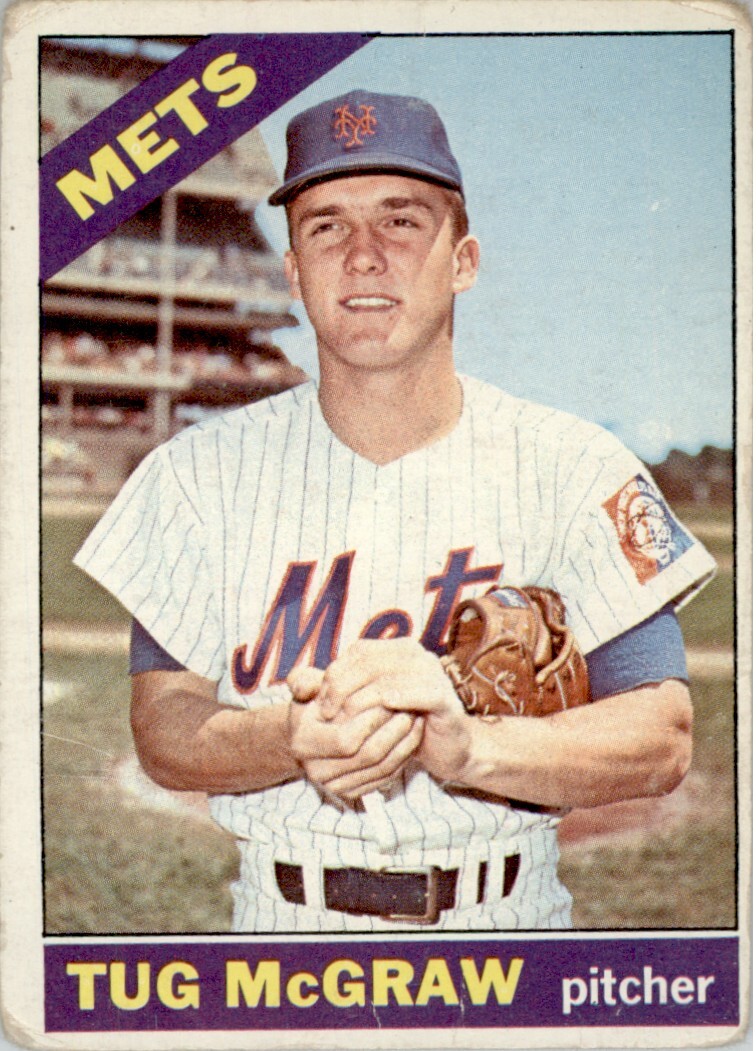 1966 Topps 124 Tug McGraw New York Mets eBay
