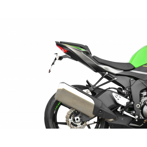 Support de plaque Top Block Kawasaki ZX6R idéal pour sublimer vos sorties motardes