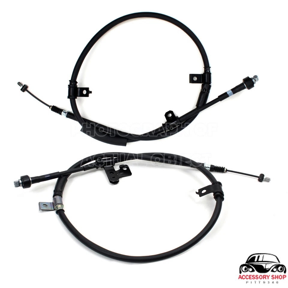 Parking Brake Cable Set Rear for 2003-2004 Hyundai Tiburon 597602C300 597702C300 - Image 2 of 4