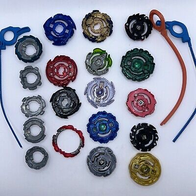 Beyblade Hasbro lot of 22 Beyblades Burst Surge Mix Lots Parts and Repair