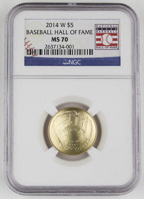 コレクション National Baseball Hall Gold Coin BASEBALL HALL of FAME 50th Anniversary Coin Cooperstown 24k Gold