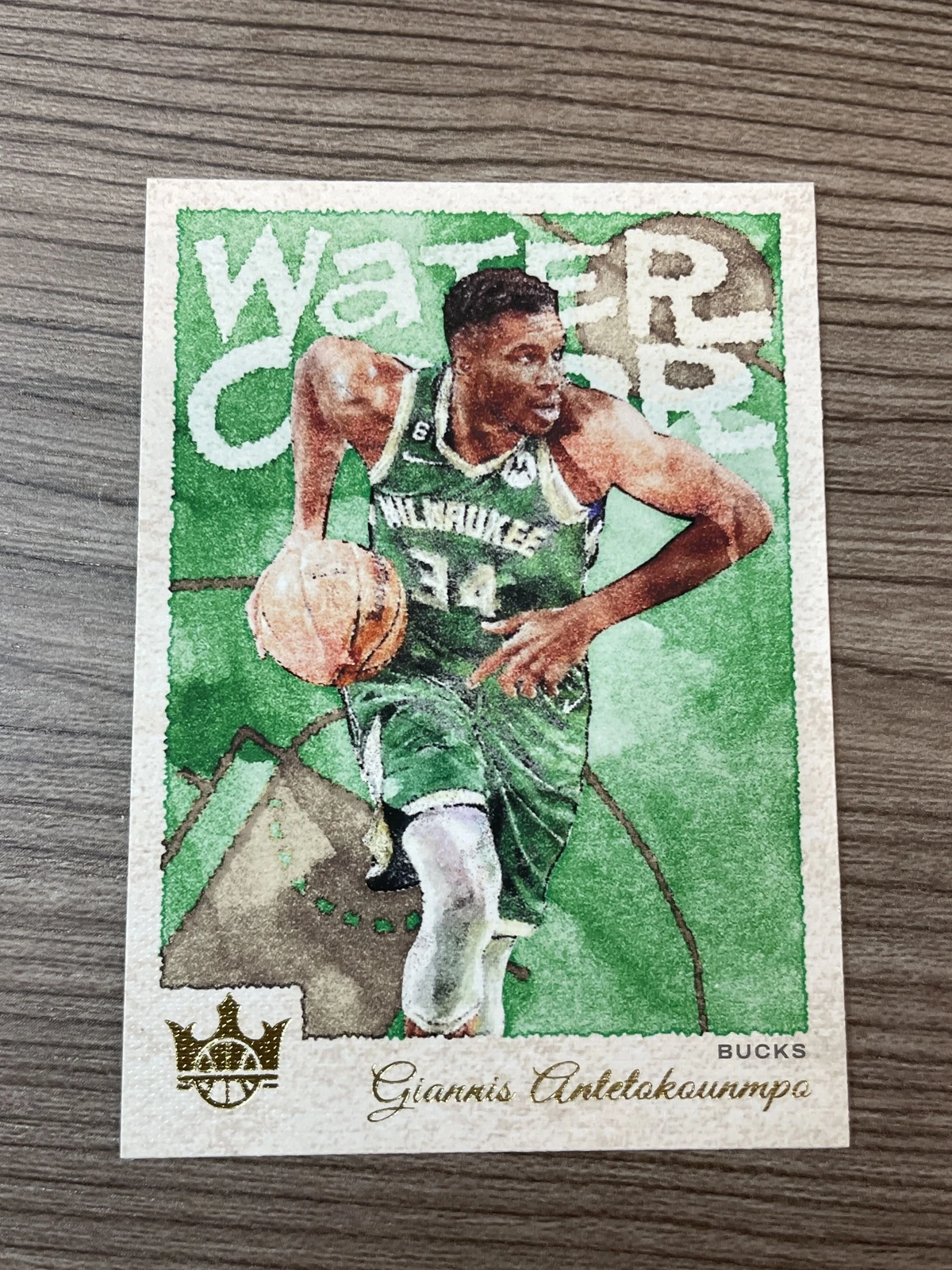 Giannis Antetokounmpo trading card