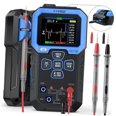  DMT-99 Digital Multimeter 9999 Counts TRMS, Rechargeable Auto-Ranging Volt 