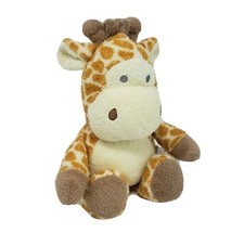 8" BABIES R US 2015 BABY TAN GIRAFFE RATTLE STUFFED ANIMAL PLUSH TOY LOVEY SOFT