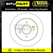 Fits Kia Picanto Hyundai i10 1.0 1.1 CRDi 1.2 IntuPart Rear 1x Brake Disc