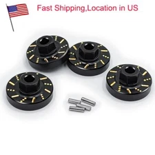 Brass Wheel Hex Hub Adaptor Heaey Duty For 1/18 TRAXXAS TRX-4M Defender Bronco