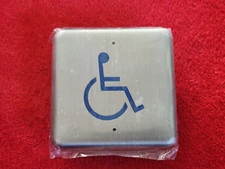 Handicap Door Access Switch, Push Button, without Hardware